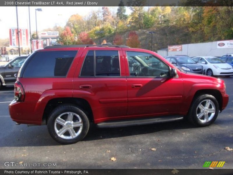 Red Jewel / Ebony 2008 Chevrolet TrailBlazer LT 4x4