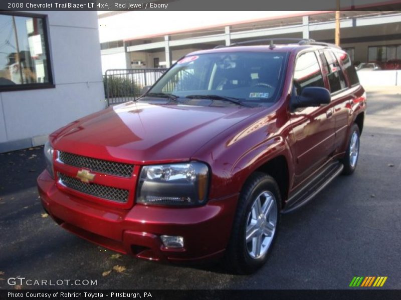 Red Jewel / Ebony 2008 Chevrolet TrailBlazer LT 4x4