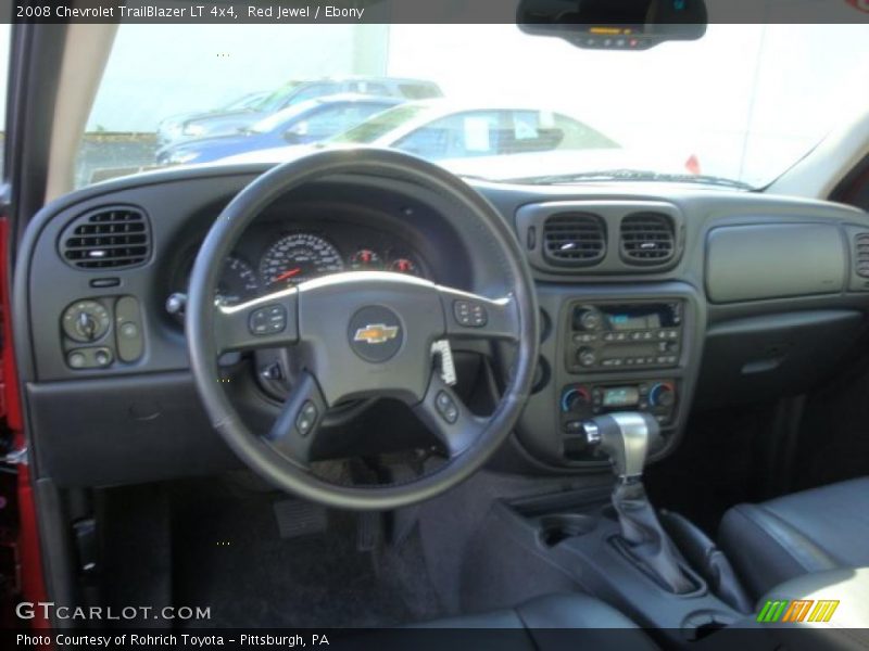 Red Jewel / Ebony 2008 Chevrolet TrailBlazer LT 4x4