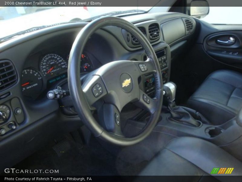 Red Jewel / Ebony 2008 Chevrolet TrailBlazer LT 4x4