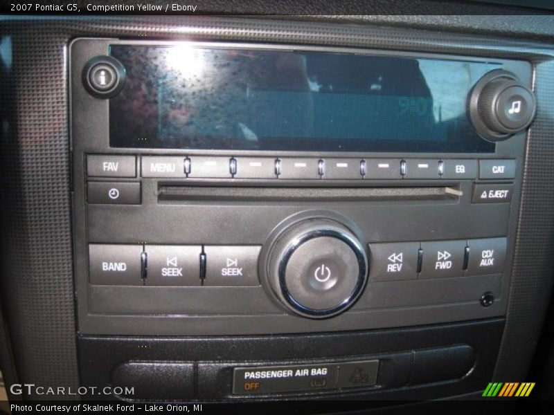 Controls of 2007 G5 