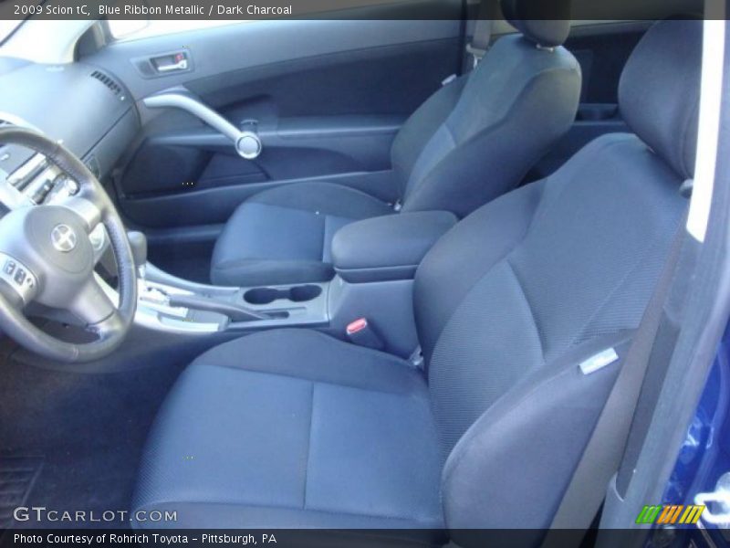 Blue Ribbon Metallic / Dark Charcoal 2009 Scion tC