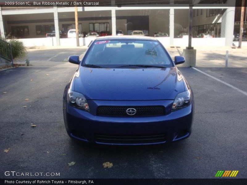 Blue Ribbon Metallic / Dark Charcoal 2009 Scion tC