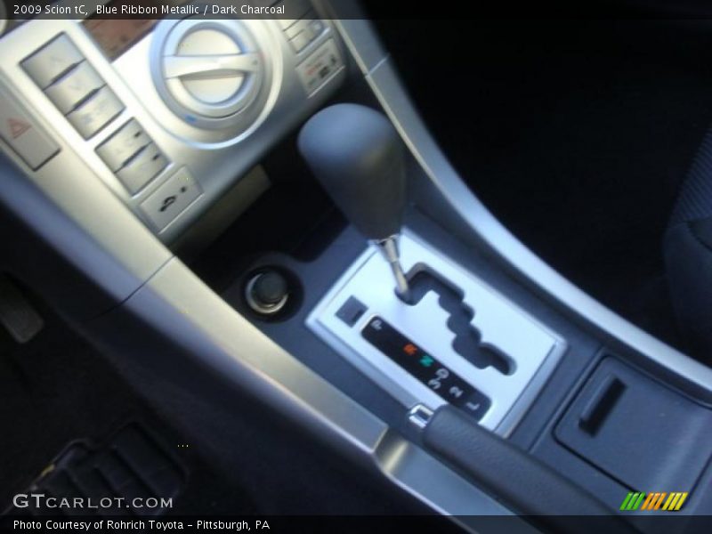 Blue Ribbon Metallic / Dark Charcoal 2009 Scion tC