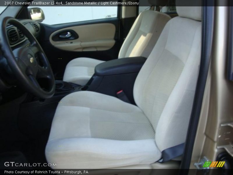 Sandstone Metallic / Light Cashmere/Ebony 2007 Chevrolet TrailBlazer LS 4x4