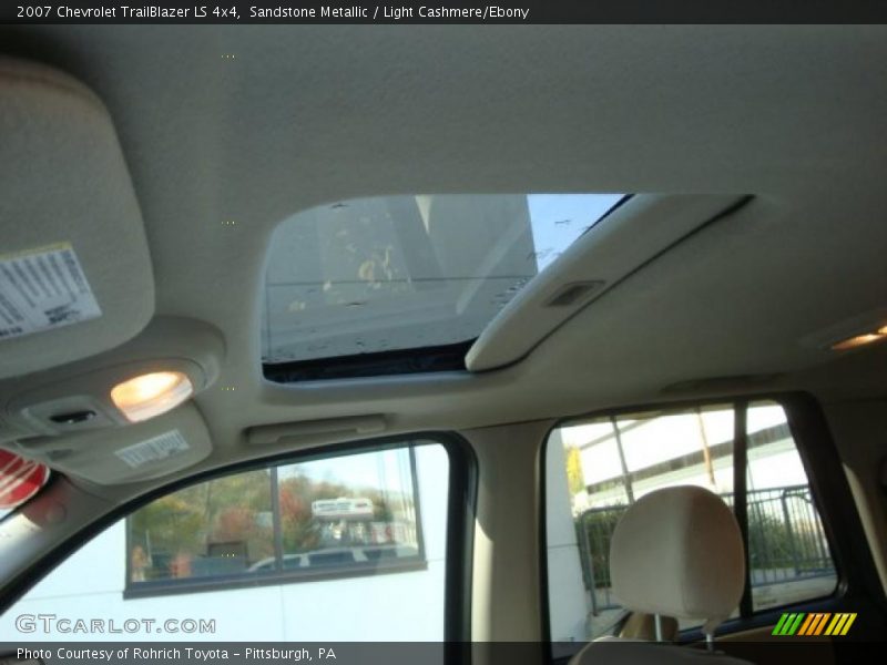 Sandstone Metallic / Light Cashmere/Ebony 2007 Chevrolet TrailBlazer LS 4x4