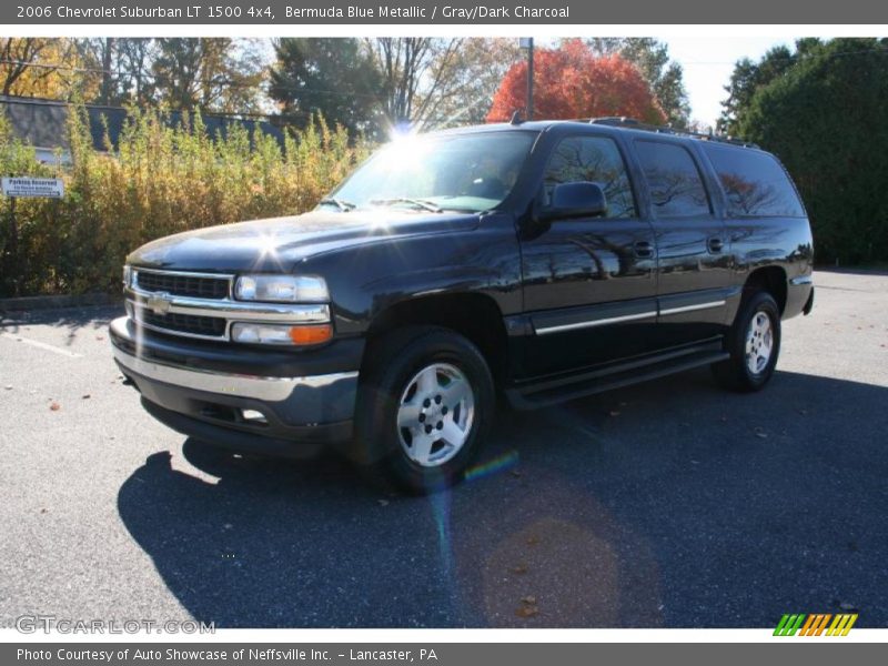 Bermuda Blue Metallic / Gray/Dark Charcoal 2006 Chevrolet Suburban LT 1500 4x4