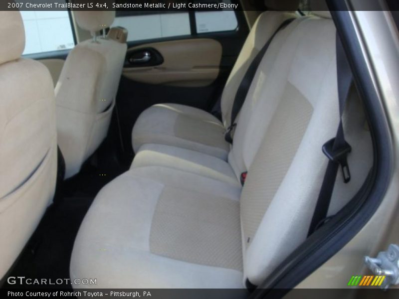 Sandstone Metallic / Light Cashmere/Ebony 2007 Chevrolet TrailBlazer LS 4x4