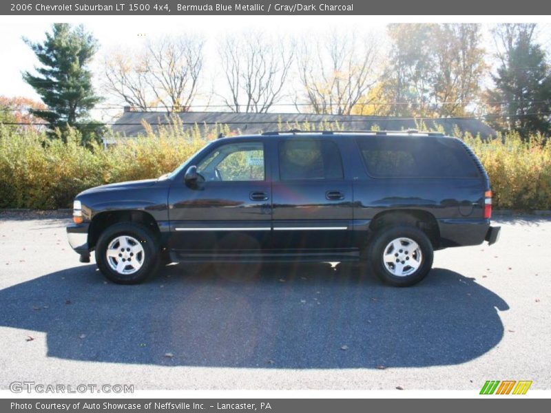 Bermuda Blue Metallic / Gray/Dark Charcoal 2006 Chevrolet Suburban LT 1500 4x4