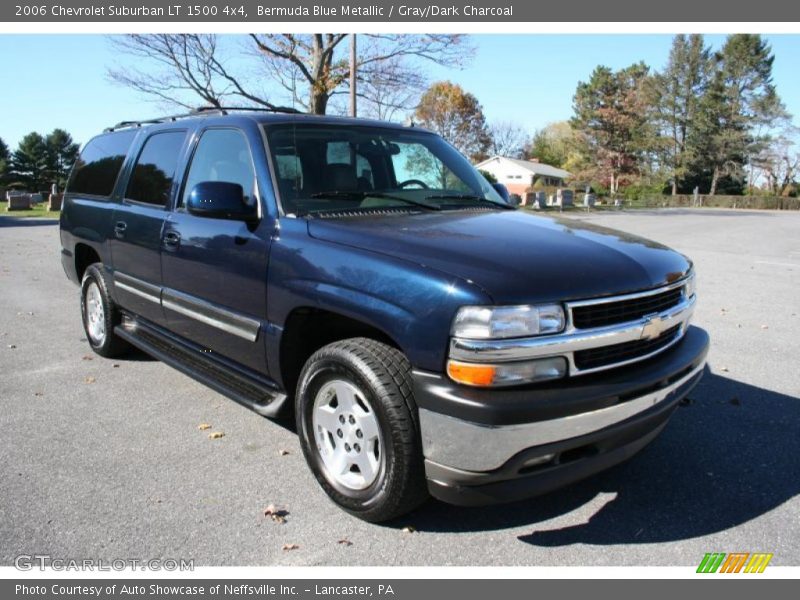 Bermuda Blue Metallic / Gray/Dark Charcoal 2006 Chevrolet Suburban LT 1500 4x4