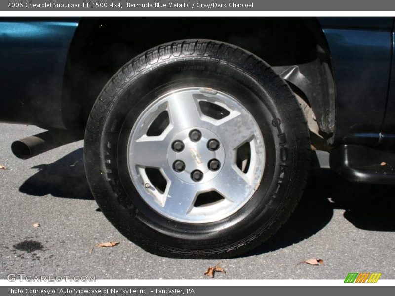 Bermuda Blue Metallic / Gray/Dark Charcoal 2006 Chevrolet Suburban LT 1500 4x4