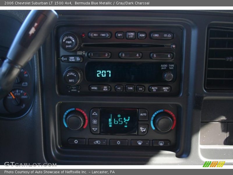 Bermuda Blue Metallic / Gray/Dark Charcoal 2006 Chevrolet Suburban LT 1500 4x4