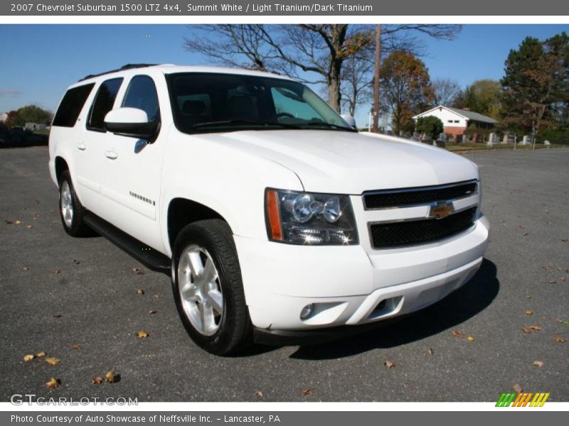 Front 3/4 View of 2007 Suburban 1500 LTZ 4x4