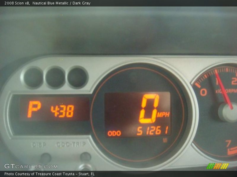 Nautical Blue Metallic / Dark Gray 2008 Scion xB