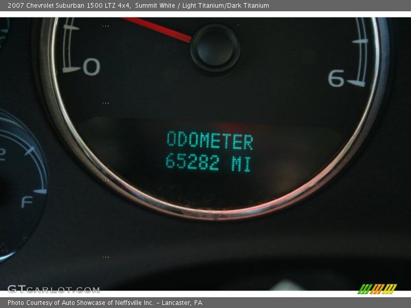 Summit White / Light Titanium/Dark Titanium 2007 Chevrolet Suburban 1500 LTZ 4x4