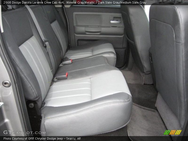  2008 Dakota Laramie Crew Cab 4x4 Dark Slate Gray/Medium Slate Gray Interior