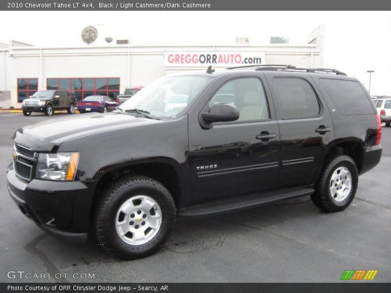 Black / Light Cashmere/Dark Cashmere 2010 Chevrolet Tahoe LT 4x4