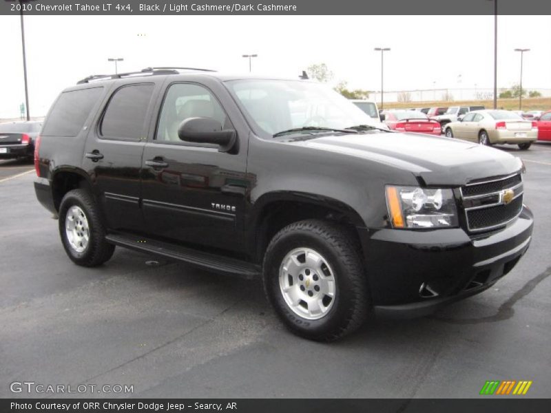 Black / Light Cashmere/Dark Cashmere 2010 Chevrolet Tahoe LT 4x4