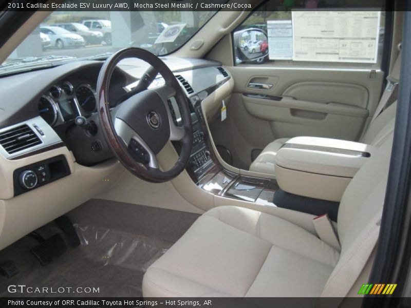 Cashmere/Cocoa Interior - 2011 Escalade ESV Luxury AWD 