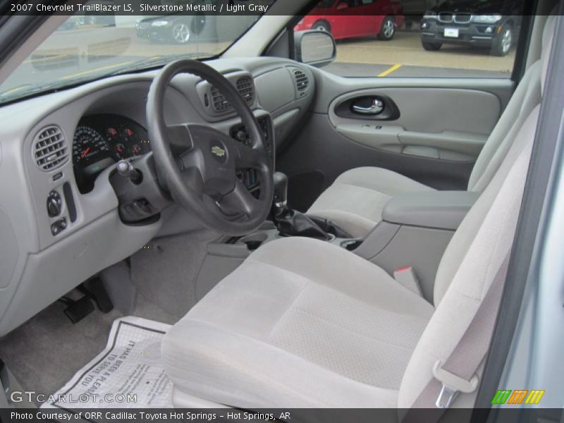 Light Gray Interior - 2007 TrailBlazer LS 