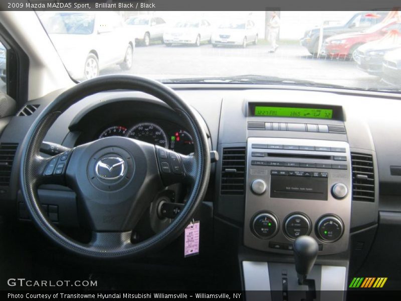 Brilliant Black / Black 2009 Mazda MAZDA5 Sport