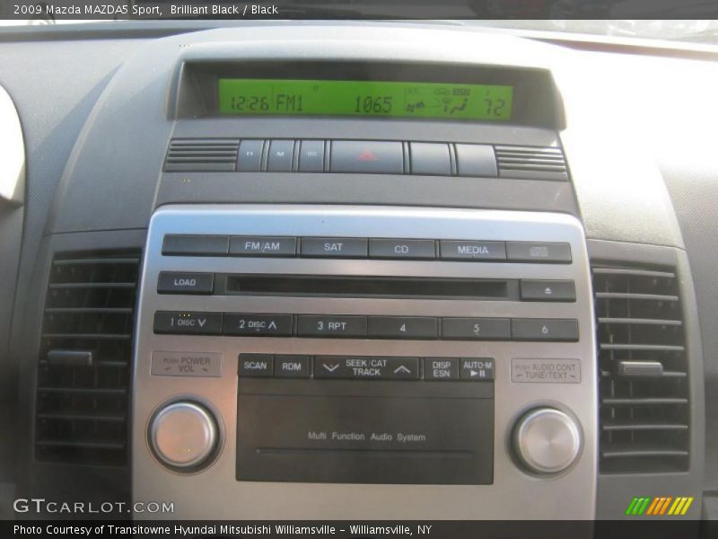 Brilliant Black / Black 2009 Mazda MAZDA5 Sport