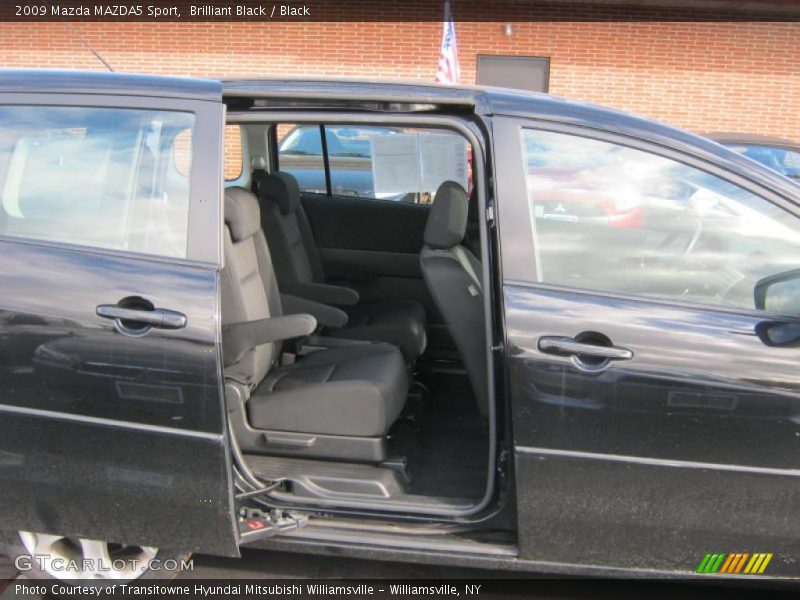 Brilliant Black / Black 2009 Mazda MAZDA5 Sport