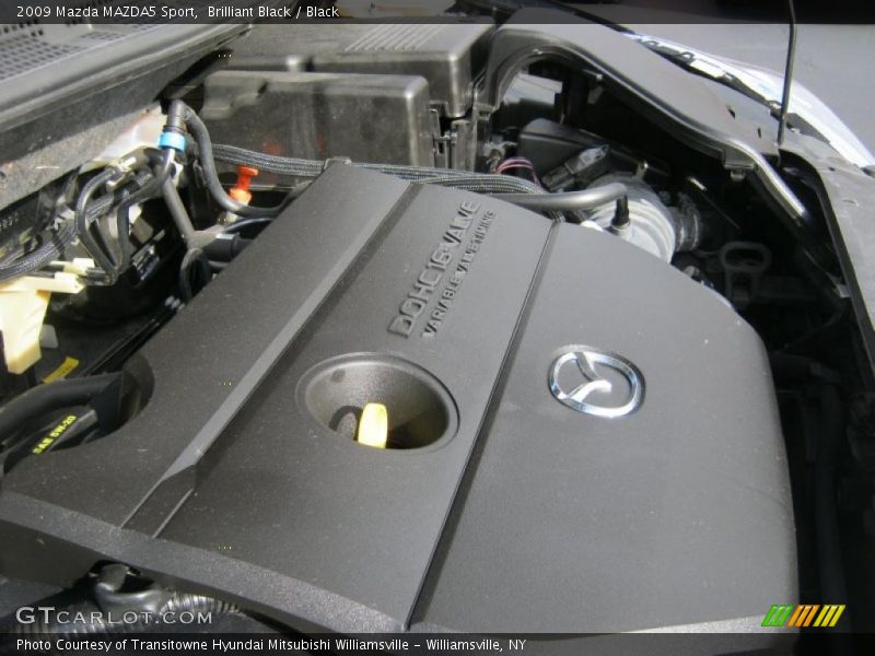 Brilliant Black / Black 2009 Mazda MAZDA5 Sport
