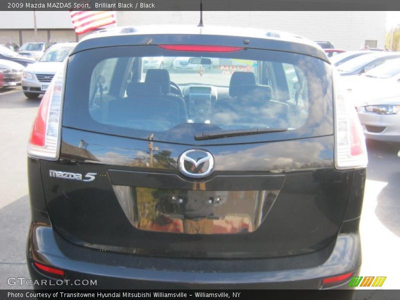 Brilliant Black / Black 2009 Mazda MAZDA5 Sport