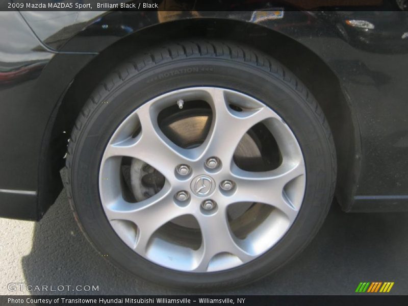 Brilliant Black / Black 2009 Mazda MAZDA5 Sport