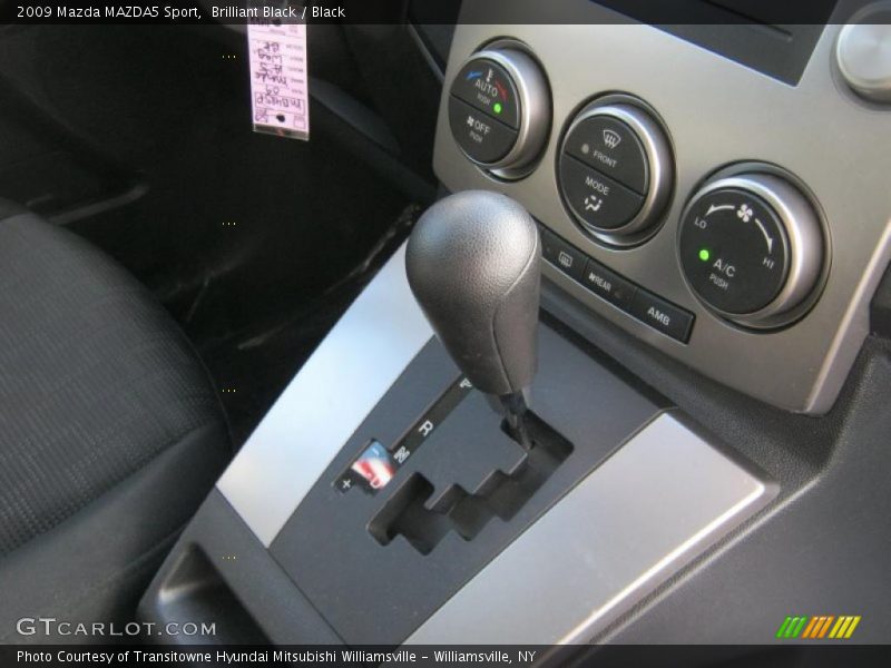Brilliant Black / Black 2009 Mazda MAZDA5 Sport