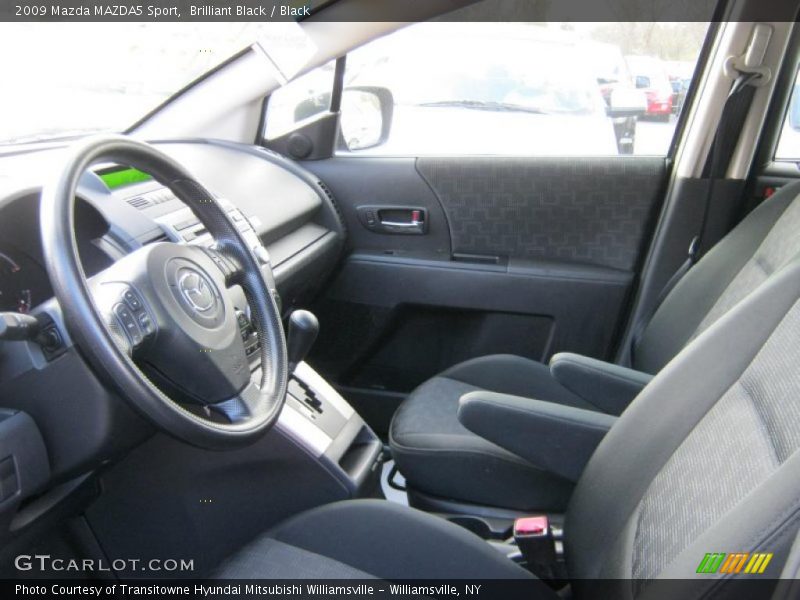 Brilliant Black / Black 2009 Mazda MAZDA5 Sport
