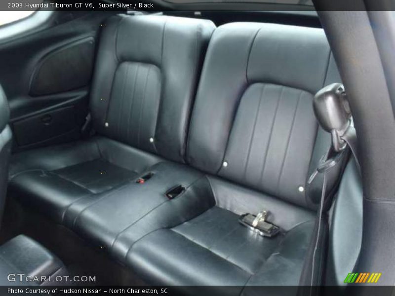 Super Silver / Black 2003 Hyundai Tiburon GT V6