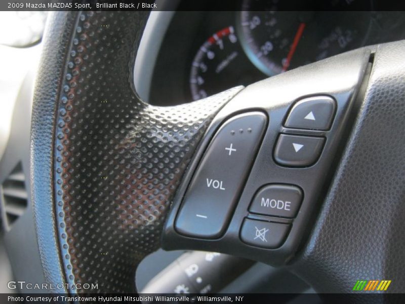 Brilliant Black / Black 2009 Mazda MAZDA5 Sport