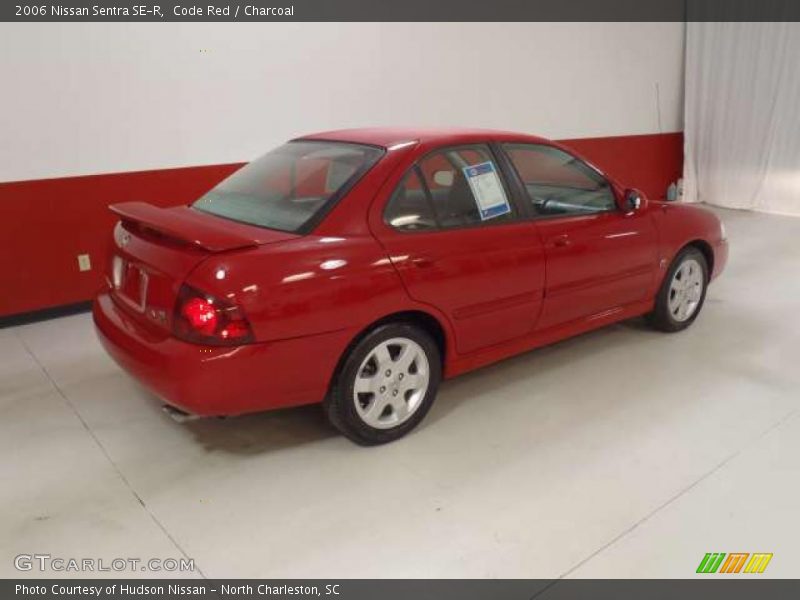 Code Red / Charcoal 2006 Nissan Sentra SE-R