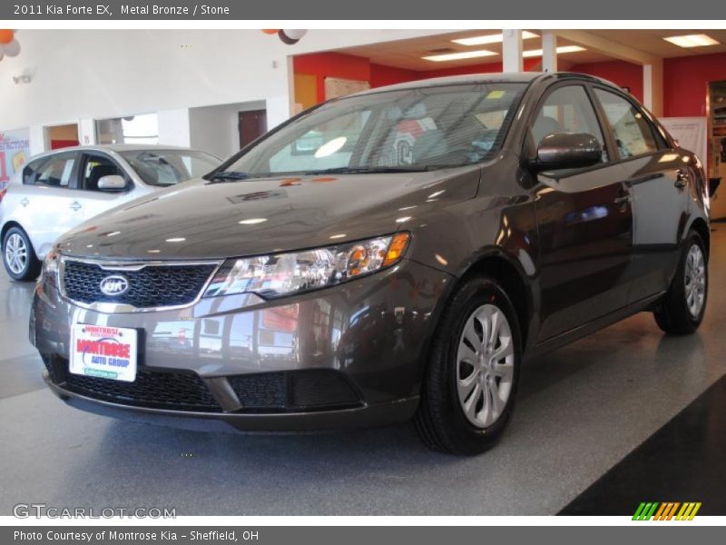 Metal Bronze / Stone 2011 Kia Forte EX