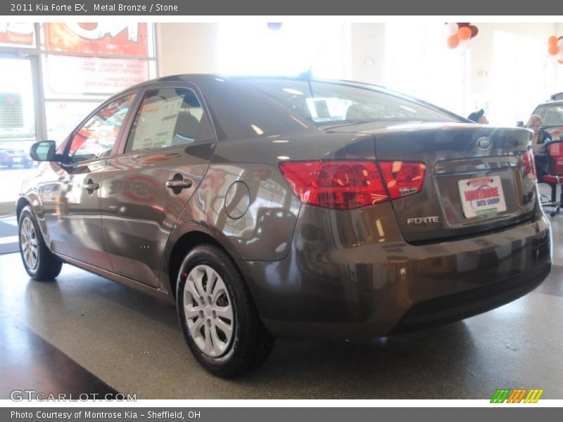 Metal Bronze / Stone 2011 Kia Forte EX