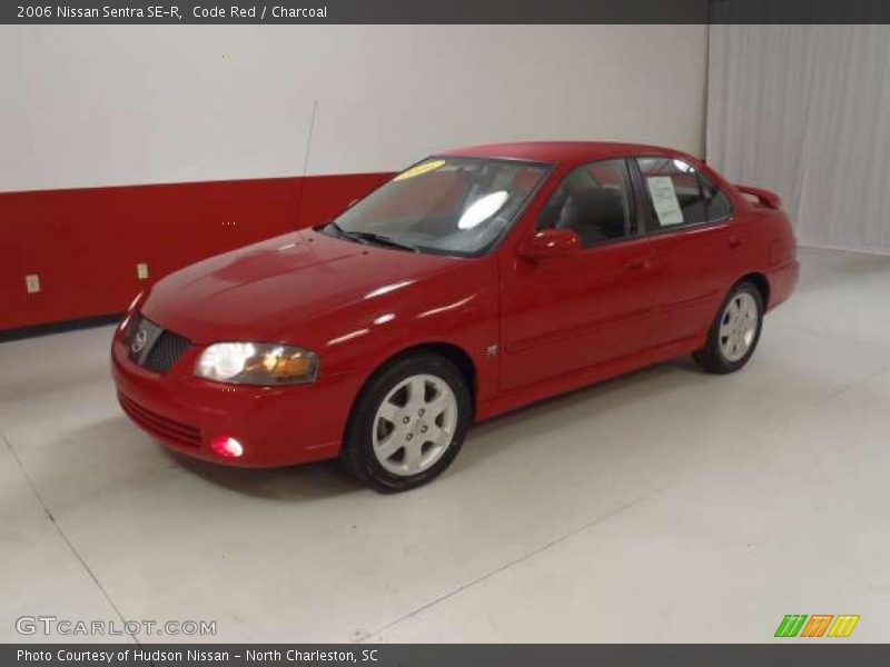 Code Red / Charcoal 2006 Nissan Sentra SE-R