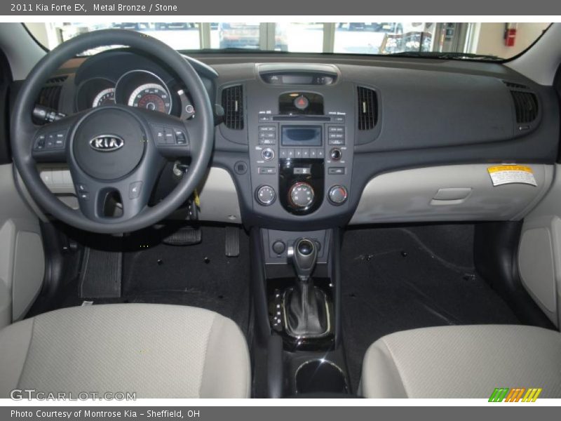  2011 Forte EX Stone Interior