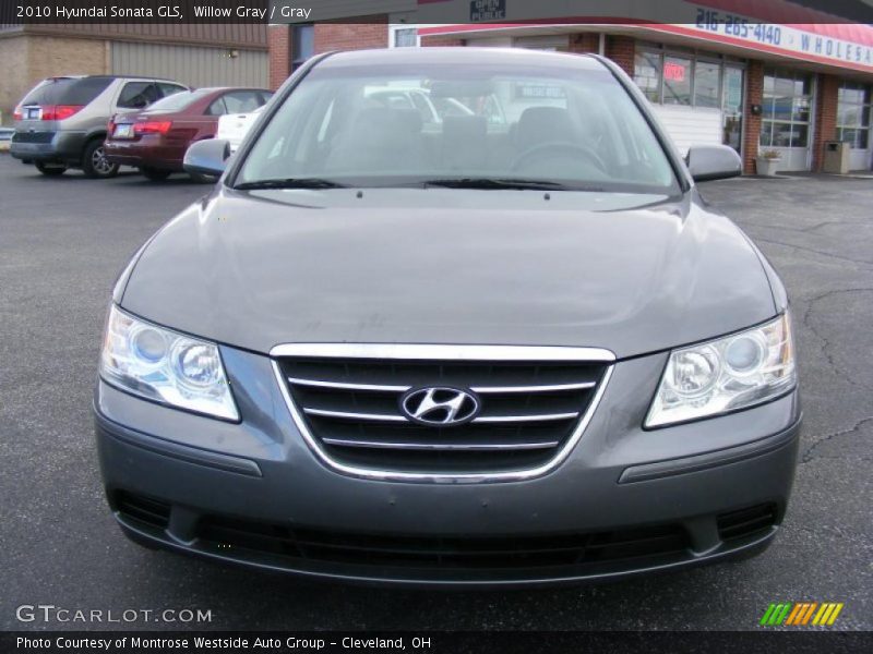 Willow Gray / Gray 2010 Hyundai Sonata GLS