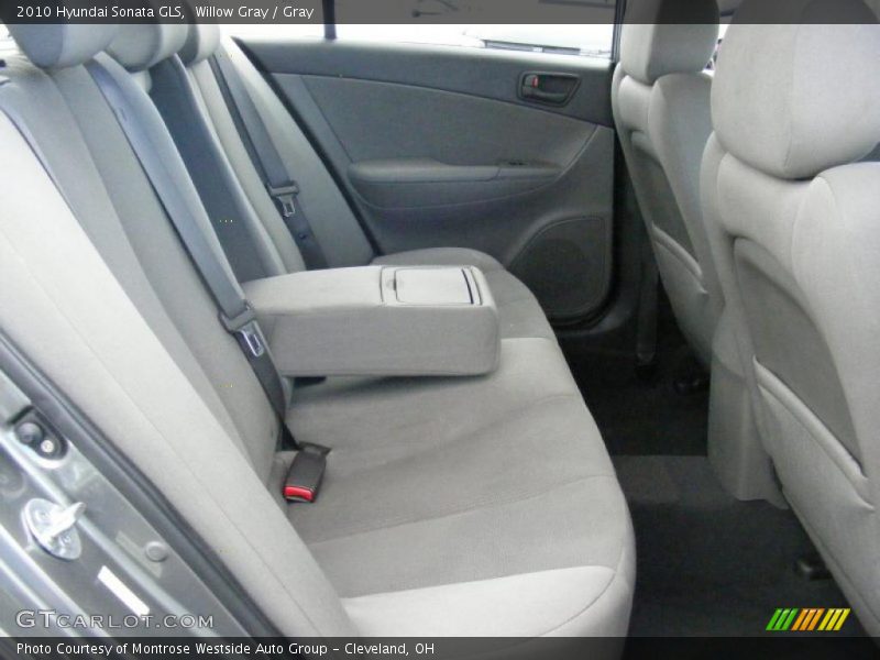 Willow Gray / Gray 2010 Hyundai Sonata GLS