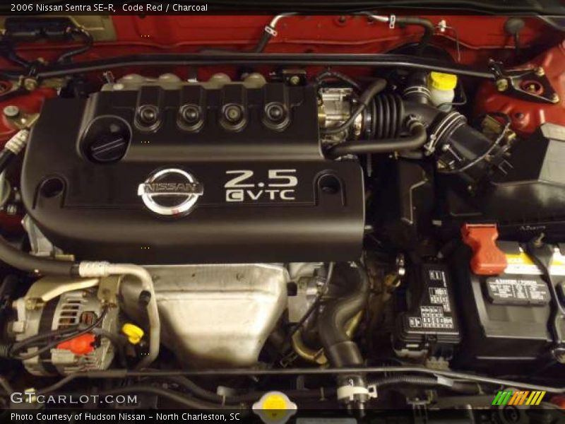  2006 Sentra SE-R Engine - 2.5 Liter DOHC 16-Valve VVT 4 Cylinder