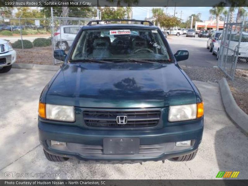 Spruce Green Mica / Gray 1999 Isuzu Rodeo S