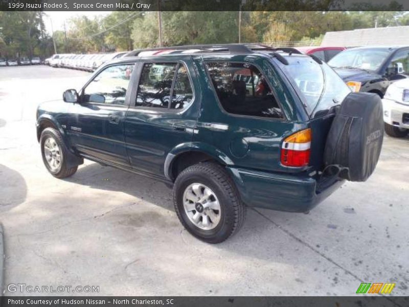 Spruce Green Mica / Gray 1999 Isuzu Rodeo S