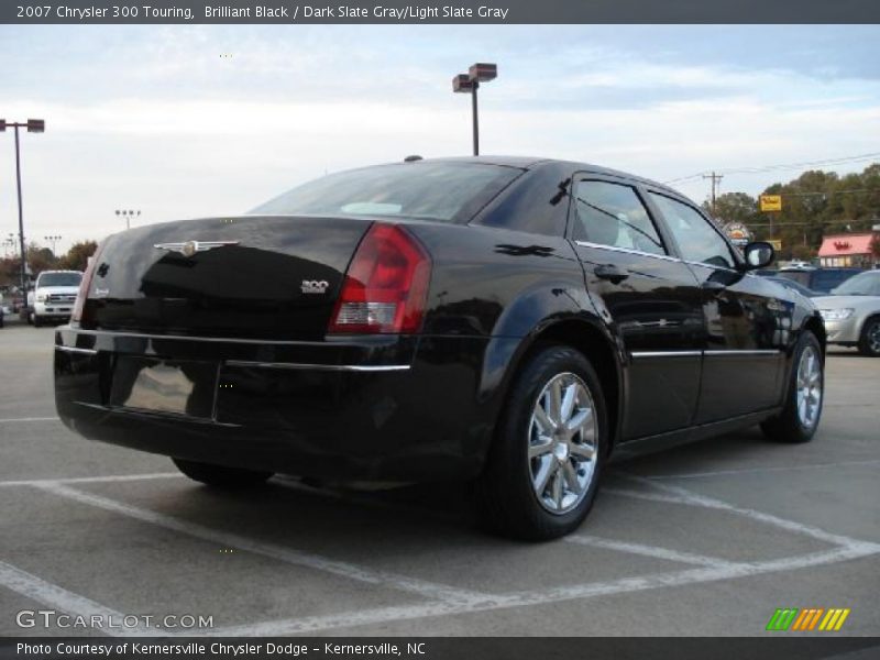 Brilliant Black / Dark Slate Gray/Light Slate Gray 2007 Chrysler 300 Touring