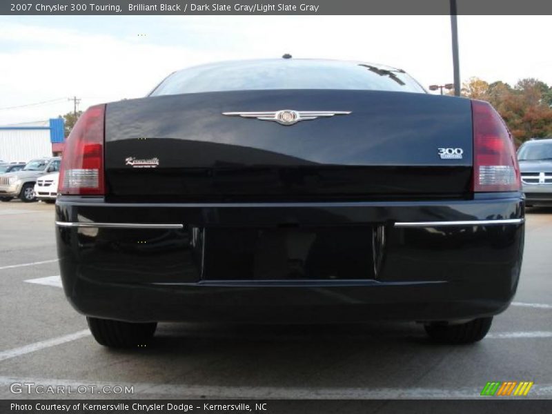 Brilliant Black / Dark Slate Gray/Light Slate Gray 2007 Chrysler 300 Touring