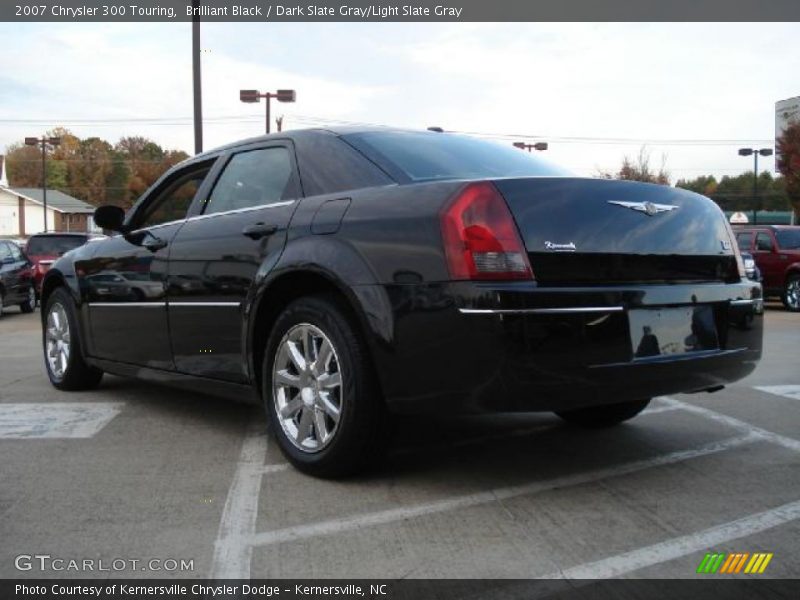 Brilliant Black / Dark Slate Gray/Light Slate Gray 2007 Chrysler 300 Touring