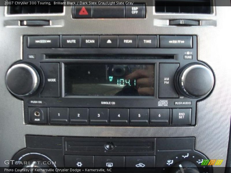 Brilliant Black / Dark Slate Gray/Light Slate Gray 2007 Chrysler 300 Touring