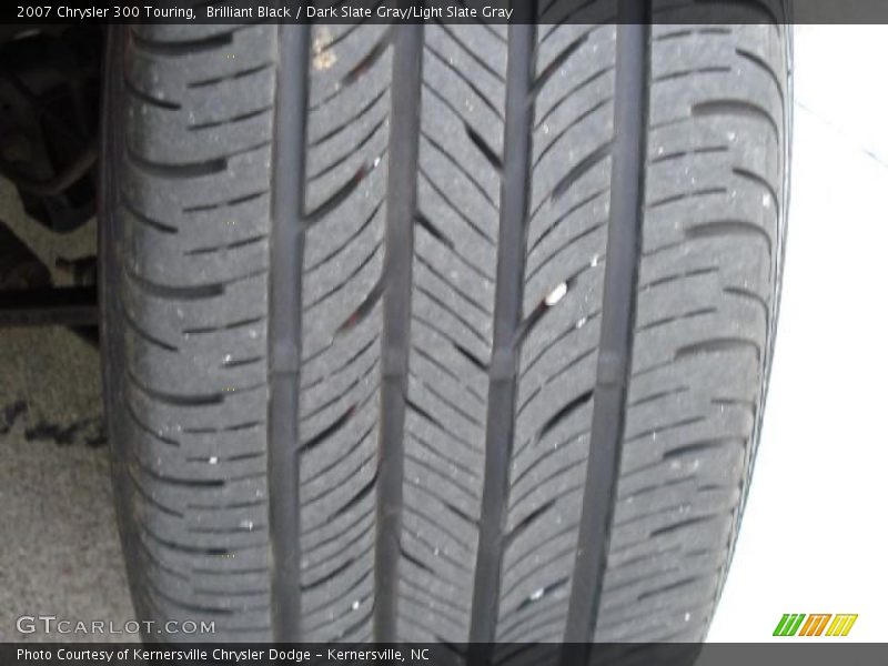 Brilliant Black / Dark Slate Gray/Light Slate Gray 2007 Chrysler 300 Touring