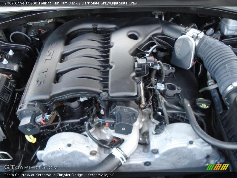 Brilliant Black / Dark Slate Gray/Light Slate Gray 2007 Chrysler 300 Touring